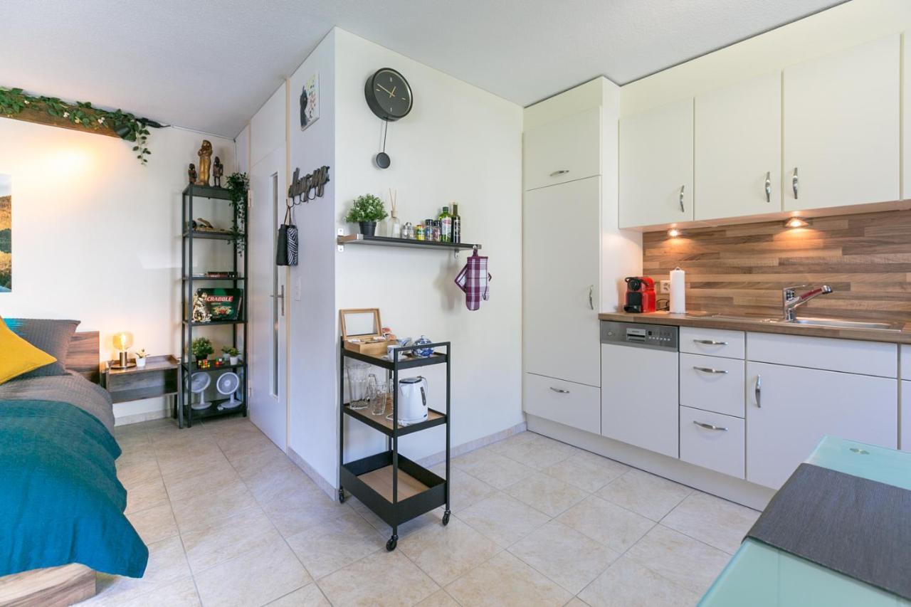 אנגלברג Spirit Apartments - Studio 1 - Kueche - Parkplatz מראה חיצוני תמונה